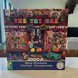 “Shop Windows” - 1000 Piece Puzzle - Vibrant Multicolor Design